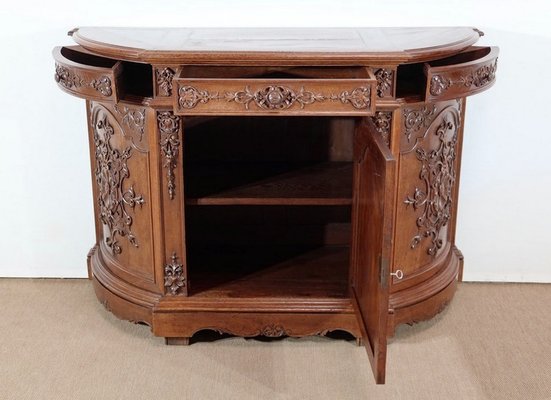 Late 19th Century Louis Philippe Style Oak Buffet-RVK-1386792