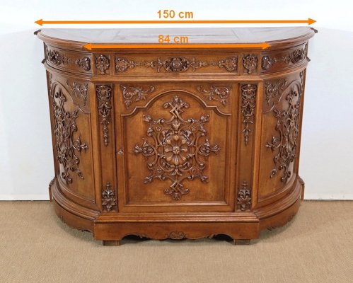 Late 19th Century Louis Philippe Style Oak Buffet-RVK-1386792