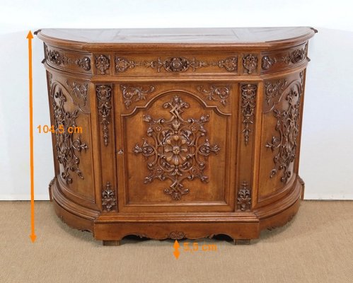 Late 19th Century Louis Philippe Style Oak Buffet-RVK-1386792