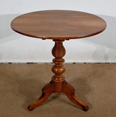 Late 19th Century Louis Philippe Style Walnut Pedestal Table-RVK-1453833