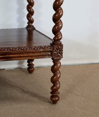 Late 19th Century Louis XIII Style Solid Oak Desk-RVK-1328932