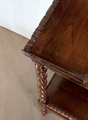 Late 19th Century Louis XIII Style Solid Oak Desk-RVK-1328932