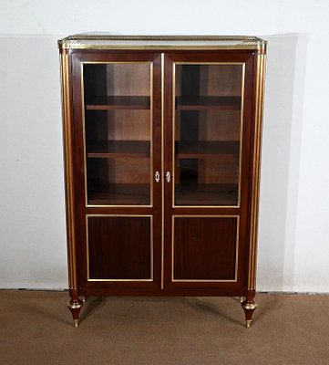 Late 19th Century Louis XVI Style Mahogany Library-RVK-1452795