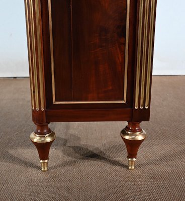 Late 19th Century Louis XVI Style Mahogany Library-RVK-1452795