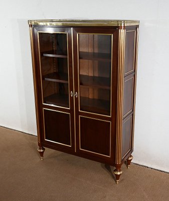 Late 19th Century Louis XVI Style Mahogany Library-RVK-1452795