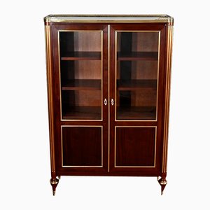 Late 19th Century Louis XVI Style Mahogany Library-RVK-1452795