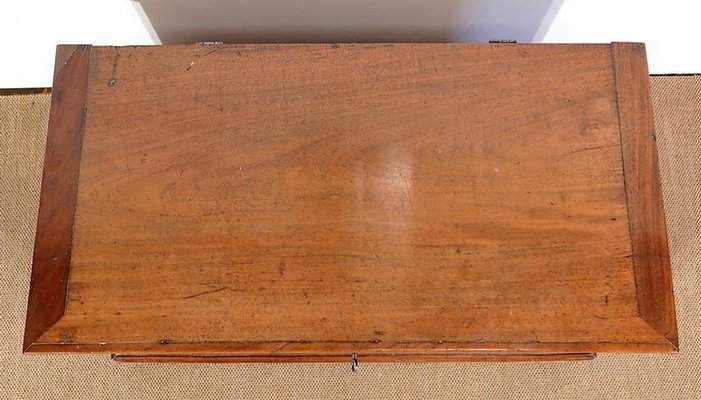 Late 19th Century Mahogany Travel Trunk-RVK-1386803