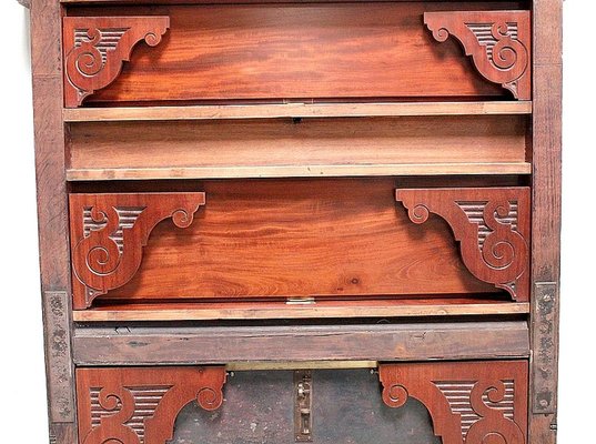 Late-19th Century Mahogany Wall Shelf or Secretaire Stand-RVK-777733