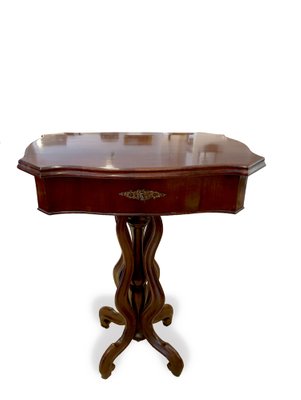 Late 19th Century Mahogany Worktable-ZFY-1305956