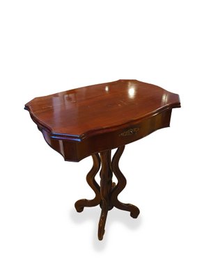 Late 19th Century Mahogany Worktable-ZFY-1305956