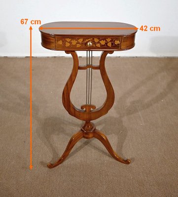 Late 19th Century Marquetry Side Table-RVK-1452730