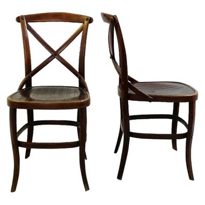 Late 19th Century N°91 Chairs by Jacob and Josef Kohn, Set of 2-FGA-923542