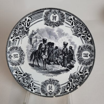 Late 19th Century Plates from Boch La Louvière, Set of 18-SYQ-1791611