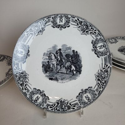 Late 19th Century Plates from Boch La Louvière, Set of 18-SYQ-1791611