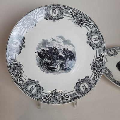 Late 19th Century Plates from Boch La Louvière, Set of 18-SYQ-1791611