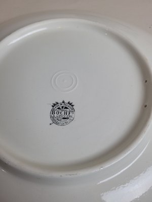 Late 19th Century Plates from Boch La Louvière, Set of 18-SYQ-1791611