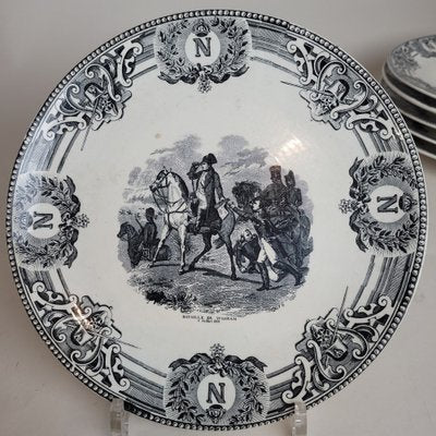 Late 19th Century Plates from Boch La Louvière, Set of 18-SYQ-1791611