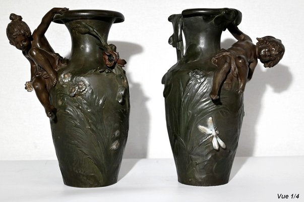 Late 19th Century Regula Vases, Set of 2-RVK-1394841