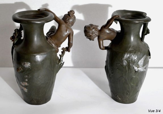 Late 19th Century Regula Vases, Set of 2-RVK-1394841