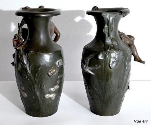 Late 19th Century Regula Vases, Set of 2-RVK-1394841