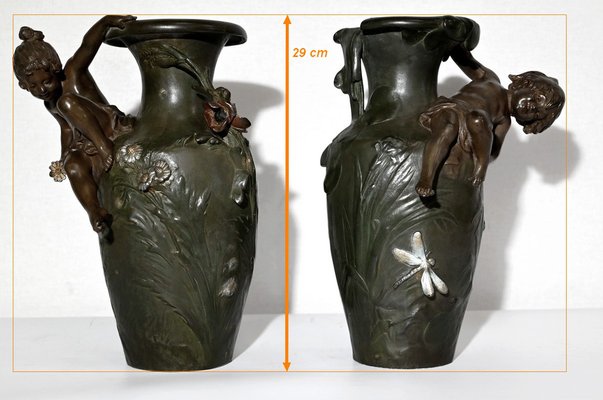 Late 19th Century Regula Vases, Set of 2-RVK-1394841