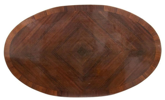 Late-19th Century Rosewood Round Coffee Table