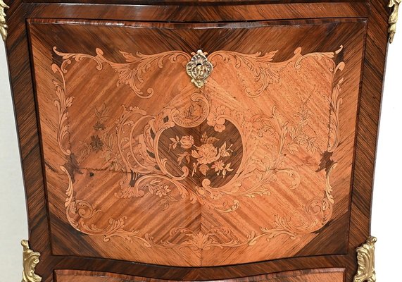 Late 19th Century Secretary in Marquetry-RVK-1402404