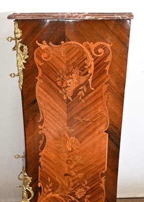 Late 19th Century Secretary in Marquetry-RVK-1402404