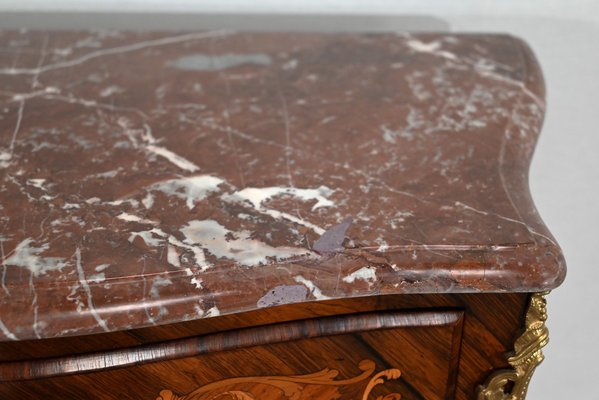 Late 19th Century Secretary in Marquetry-RVK-1402404