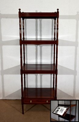 Late 19th Century Solid Mahogany Shelf, England-RVK-1421316