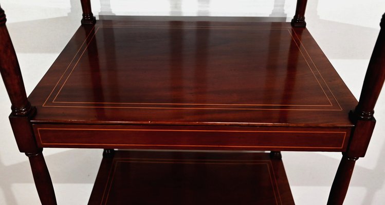 Late 19th Century Solid Mahogany Shelf, England-RVK-1421316