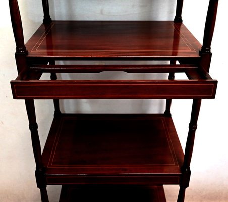 Late 19th Century Solid Mahogany Shelf, England-RVK-1421316