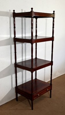 Late 19th Century Solid Mahogany Shelf, England-RVK-1421316