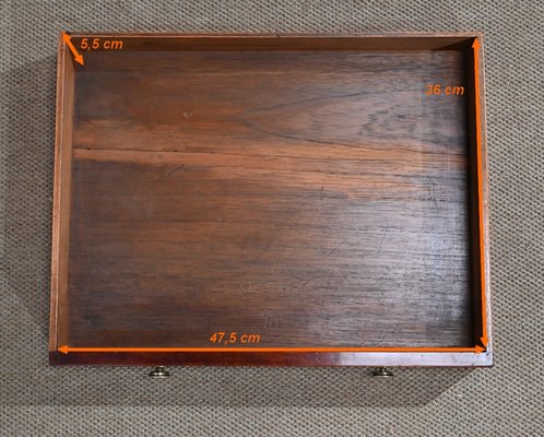 Late 19th Century Solid Mahogany Shelf, England-RVK-1421316