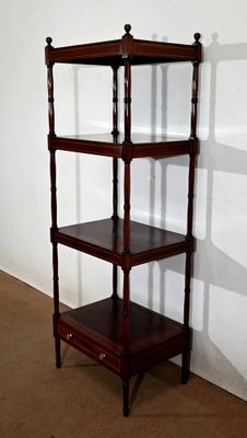 Late 19th Century Solid Mahogany Shelf, England-RVK-1421316