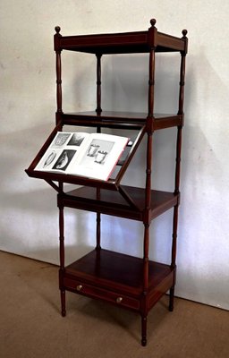 Late 19th Century Solid Mahogany Shelf, England-RVK-1421316