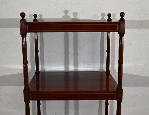 Late 19th Century Solid Mahogany Shelf, England-RVK-1421316