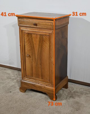 Late 19th Century Walnut Bedside Cabinet-RVK-1787495