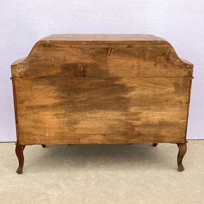 Late 19th to Early 20th Century Walnut Briar Secretaire-BEW-1313264