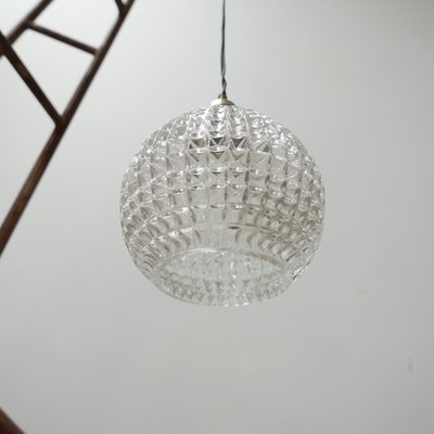 Late 20th Century Dutch Glass Ball Pendant Lamp-JRP-951140