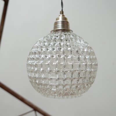 Late 20th Century Dutch Glass Ball Pendant Lamp-JRP-951140