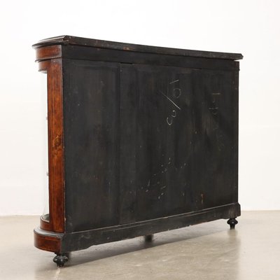 Late Victorian Cabinet in Burl Veneer, Italy, Late 19th Century-VMM-2042308