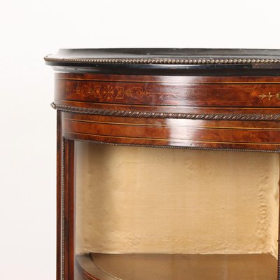 Late Victorian Cabinet in Burl Veneer, Italy, Late 19th Century-VMM-2042308