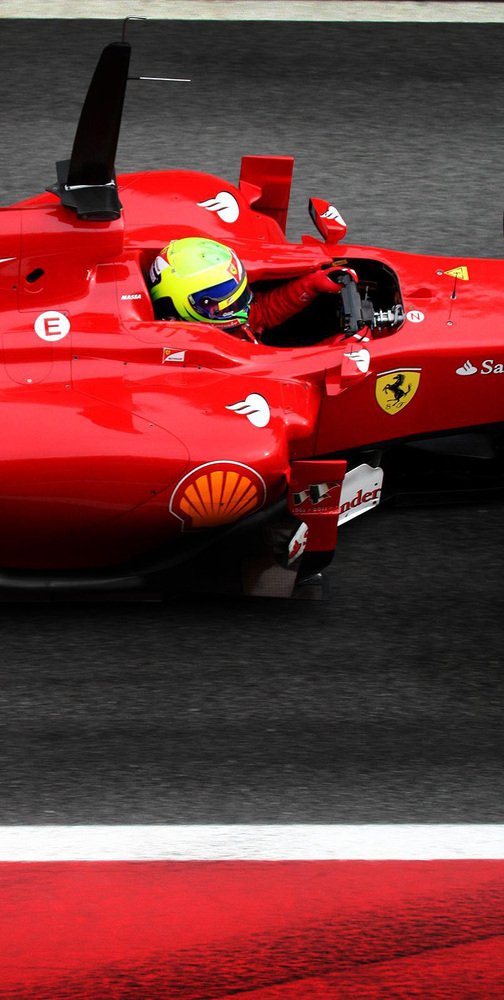 Laurent Campus, Formula 1 Ferrari - Felipe Massa, 2011, Archival Pigment Print