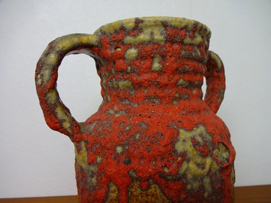 Lava 1771-22 Ceramic Vase from Übelacker Keramik, Germany, 1970s-RDW-1665156