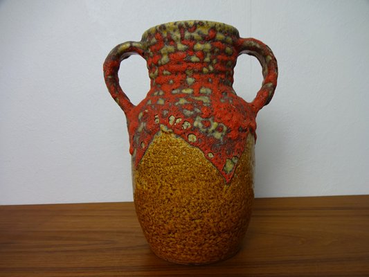 Lava 1771-22 Ceramic Vase from Übelacker Keramik, Germany, 1970s-RDW-1665156