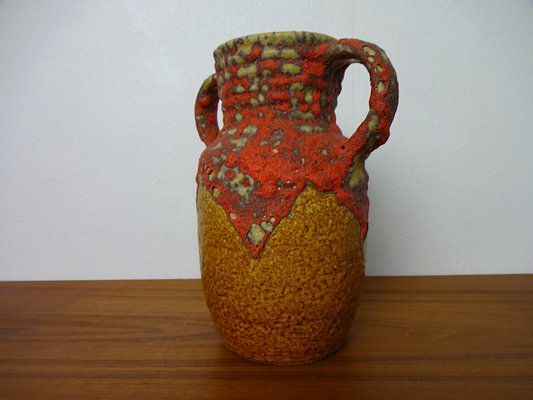 Lava 1771-22 Ceramic Vase from Übelacker Keramik, Germany, 1970s-RDW-1665156