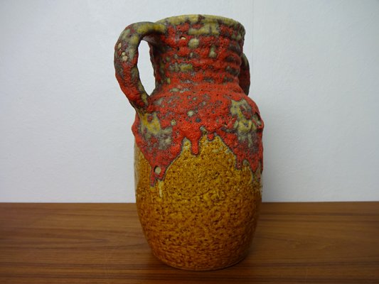 Lava 1771-22 Ceramic Vase from Übelacker Keramik, Germany, 1970s-RDW-1665156