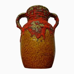 Lava 1771-22 Ceramic Vase from Übelacker Keramik, Germany, 1970s-RDW-1665156