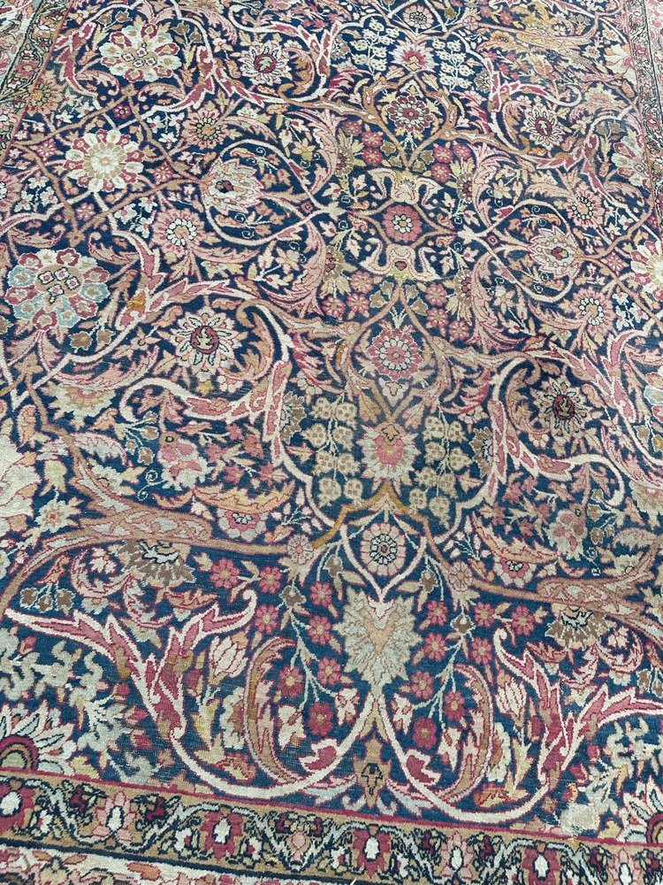 Lavar Kirman Rug, 1890s